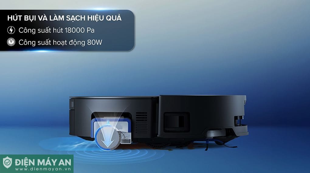 Robot hút bụi lau nhà Ecovacs X8 Pro Omni